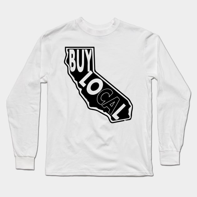 Buy Local CA Long Sleeve T-Shirt by Brantoe